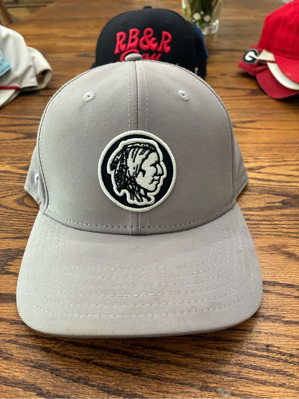 Pukka Men's Cuscowilla adjustable Golf Cap with Embroidered Patch